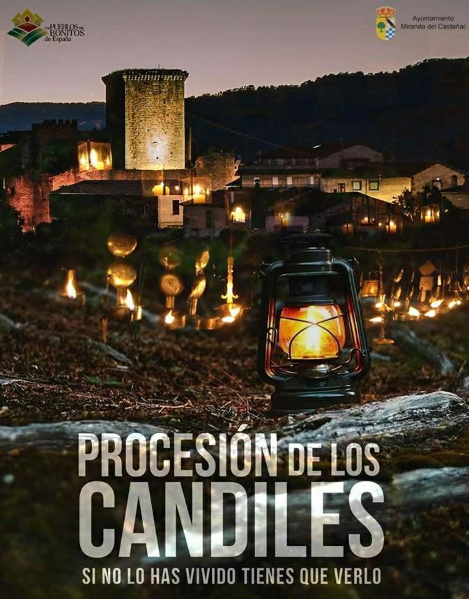 Casa rural La Villa Miranda del Castañar Esterno foto